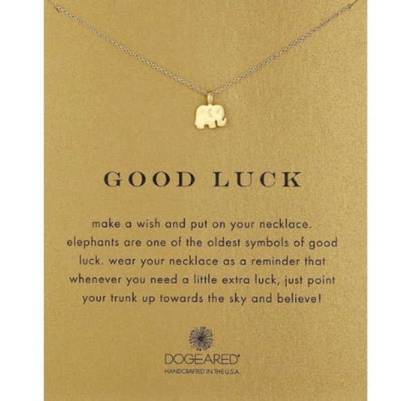 Elephant "Make A Wish" Good Luck Necklace - Picture 1 of 2